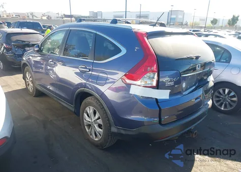 2013 Honda Cr-V Ex-L z USA, uszkodzony, nr VIN 2HKRM4H71DH608171